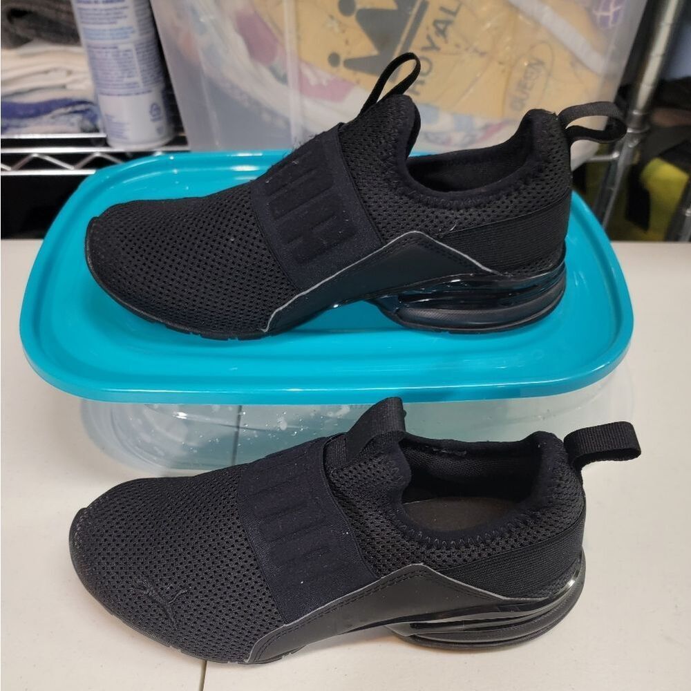 Puma Women's Black Athletic Sneakers
